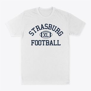 Strasburg High School Classic Football Classic Dad T-Shirt