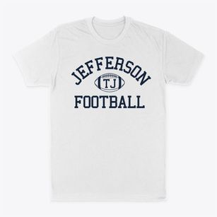 Thomas Jefferson High School Classic Football Classic Dad T-Shirt