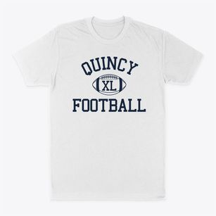 Quincy High School Classic Football Classic Dad T-Shirt