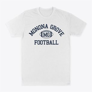 Monona Grove High School Classic Football Classic Dad T-Shirt