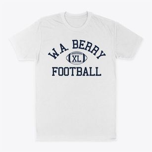 W. A. Berry High School Classic Football Classic Dad T-Shirt