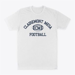 Clairemont Mesa Christian School Classic Football Classic Dad T-Shirt