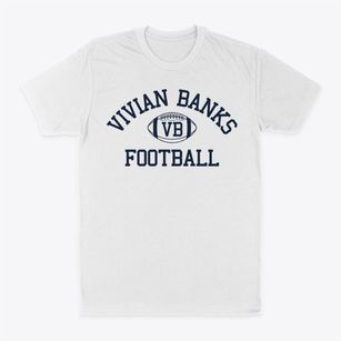 Vivian Banks Charter School Classic Football Classic Dad T-Shirt