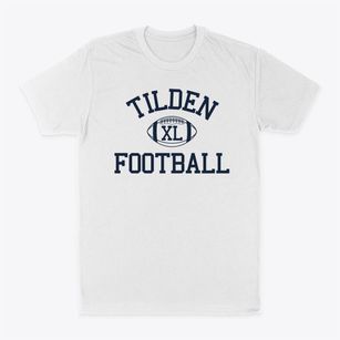 Tilden School Classic Football Classic Dad T-Shirt