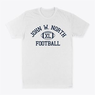 John W. North High School Classic Football Classic Dad T-Shirt