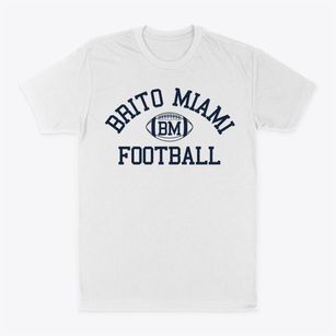 Brito Miami Private School Classic Football Classic Dad T-Shirt