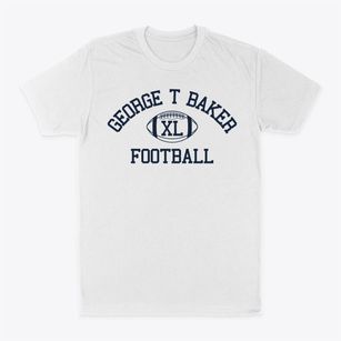 George T Baker Aviation High School Classic Football Classic Dad T-Shirt