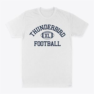 Thunderbird High School Classic Football Classic Dad T-Shirt