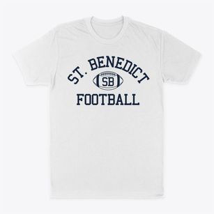 Saint Benedict School Classic Football Classic Dad T-Shirt