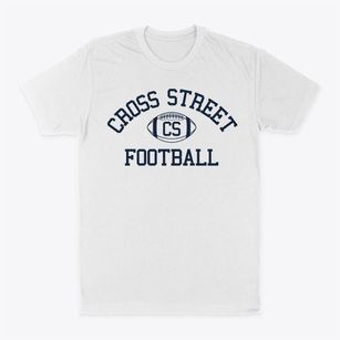 Cross Street Christian School Classic Football Classic Dad T-Shirt