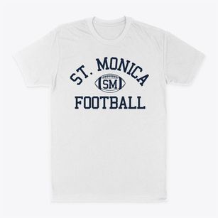 Saint Monica School Classic Football Classic Dad T-Shirt