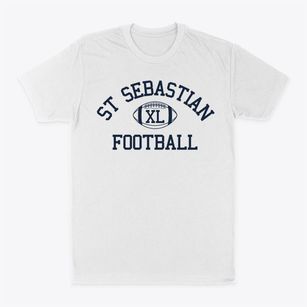 St Sebastian Parish Classic Football Classic Dad T-Shirt