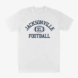 Jacksonville Junior High School Classic Football Classic Dad T-Shirt
