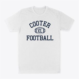 Cooter R 4 School District Classic Football Classic Dad T-Shirt