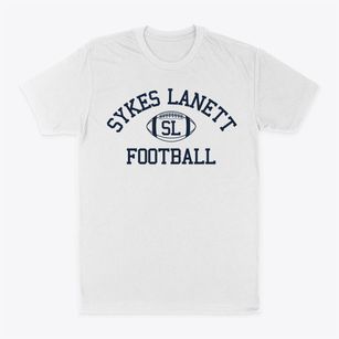 Sykes Lanett Junior High School Classic Football Classic Dad T-Shirt