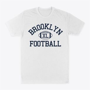 Brooklyn Community Arts & Media Classic Football Classic Dad T-Shirt