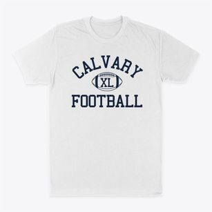 Calvary Christian School Classic Football Classic Dad T-Shirt