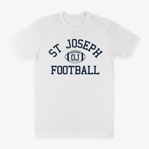 Ola/saint Joseph Center Classic Football Classic Dad T-Shirt