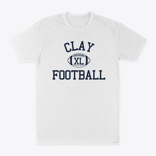 Clay High School Classic Football Classic Dad T-Shirt