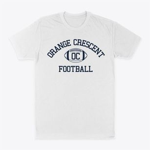 Orange Crescent School Classic Football Classic Dad T-Shirt