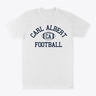 Carl Albert High School Classic Football Classic Dad T-Shirt