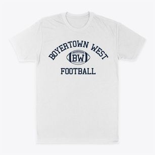 Boyertown Junior High School West Classic Football Classic Dad T-Shirt