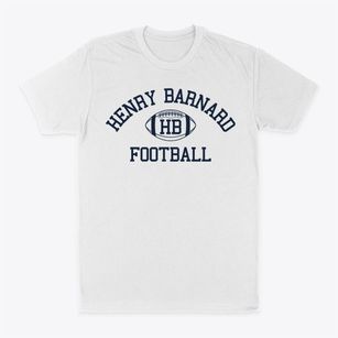 Henry Barnard School Classic Football Classic Dad T-Shirt