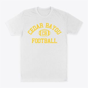 Cedar Bayou Junior High School Classic Football Classic Dad T-Shirt