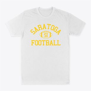 Saratoga Independent School Classic Football Classic Dad T-Shirt