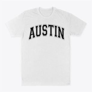 Austin Elementary School Varsity Arch Classic Dad T-Shirt