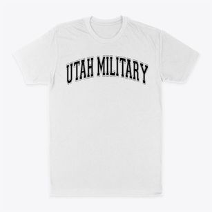 Utah Military Academy Varsity Arch Classic Dad T-Shirt