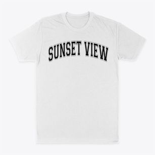 Sunset View Elementary School Varsity Arch Classic Dad T-Shirt