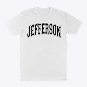 Jefferson Elementary School Varsity Arch Classic Dad T-Shirt