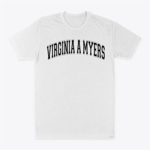 Virginia A Myers Elementary School Varsity Arch Classic Dad T-Shirt