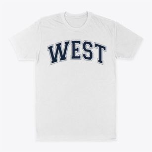 West Memorial Junior High School Varsity Arch Classic Dad T-Shirt