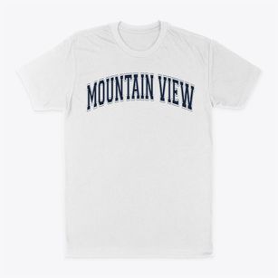 Mountain View Elementary School Varsity Arch Classic Dad T-Shirt