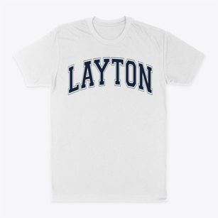 Layton Elementary School Varsity Arch Classic Dad T-Shirt