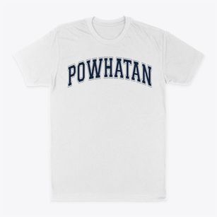 Powhatan High School Varsity Arch Classic Dad T-Shirt