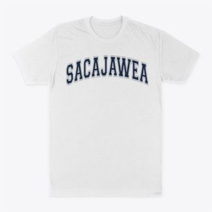 Sacajawea Elementary School Varsity Arch Classic Dad T-Shirt