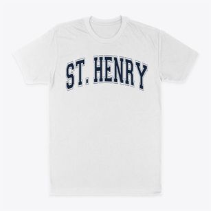 Saint Henry School Varsity Arch Classic Dad T-Shirt