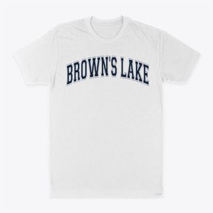 Brown's Lake Varsity Arch Classic Dad T-Shirt