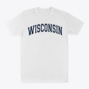 Wisconsin Academy Varsity Arch Classic Dad T-Shirt