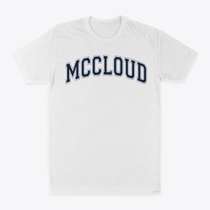 Mccloud High School Varsity Arch Classic Dad T-Shirt