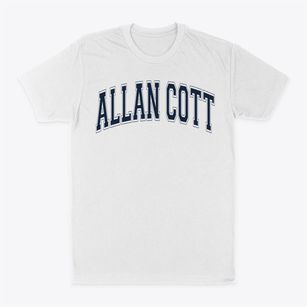 Allan Cott School Varsity Arch Classic Dad T-Shirt