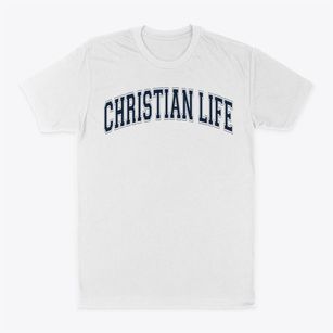 Christian Life Academy Varsity Arch Classic Dad T-Shirt