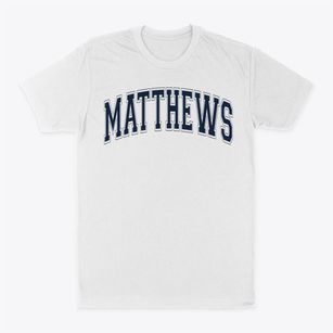Matthews Elementary School Varsity Arch Classic Dad T-Shirt