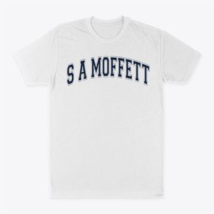 S A Moffett Elementary School Varsity Arch Classic Dad T-Shirt