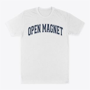 Open Magnet Charter School Varsity Arch Classic Dad T-Shirt
