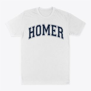 Homer Charter School Varsity Arch Classic Dad T-Shirt