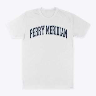Perry Meridian High School Varsity Arch Classic Dad T-Shirt